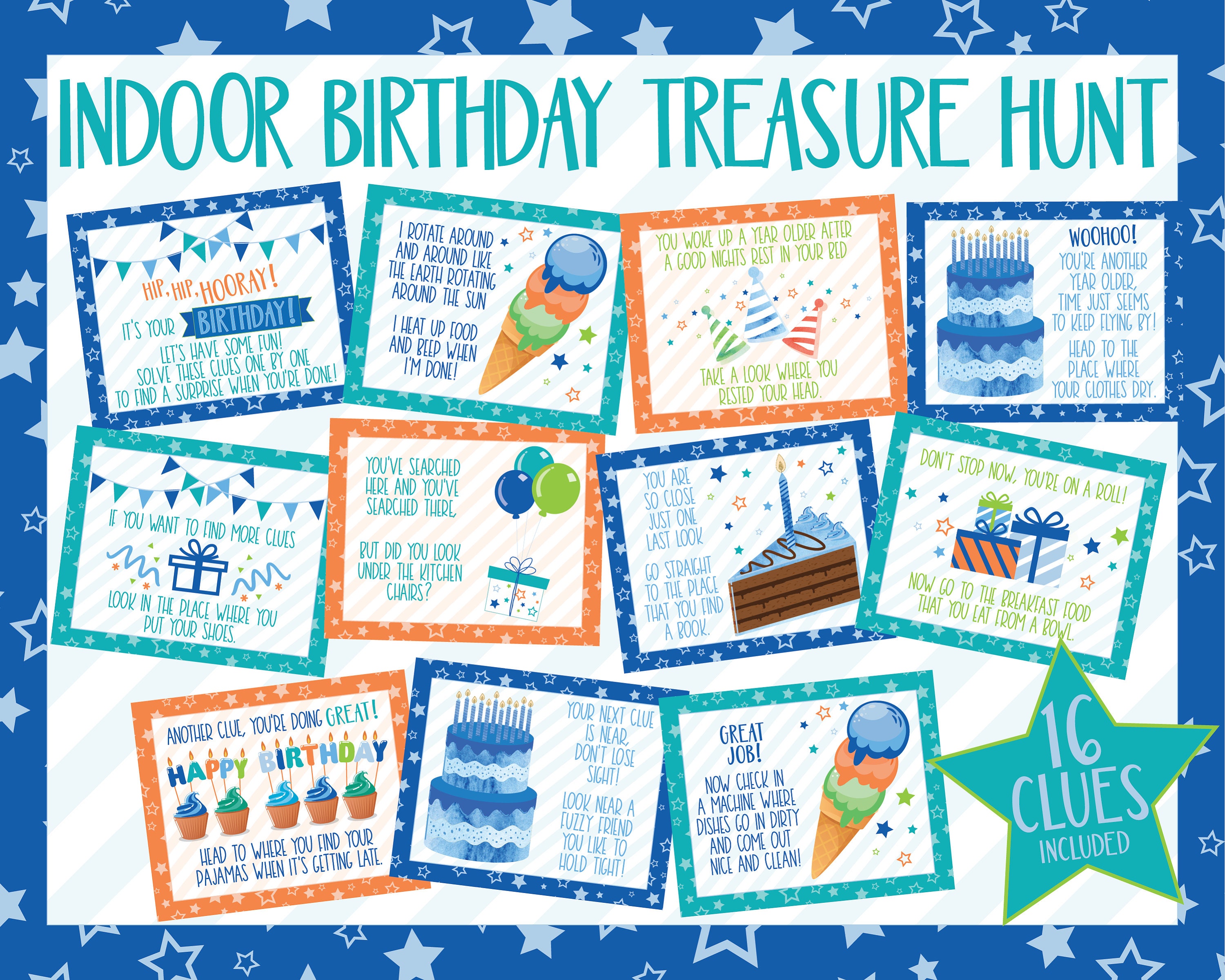 Birthday Scavenger Hunt Printable Lupon gov ph