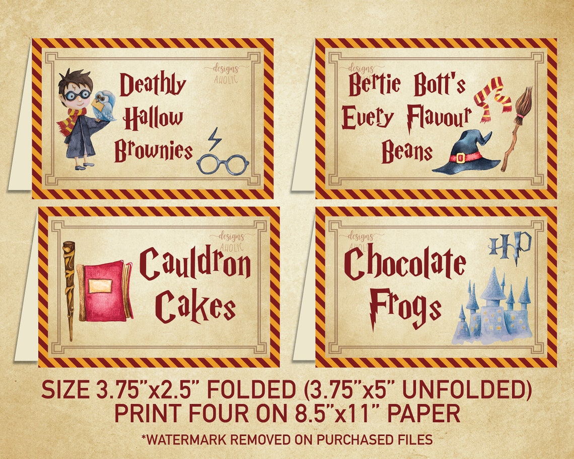 harry-potter-food-labels-harry-potter-party-food-tents-etsy