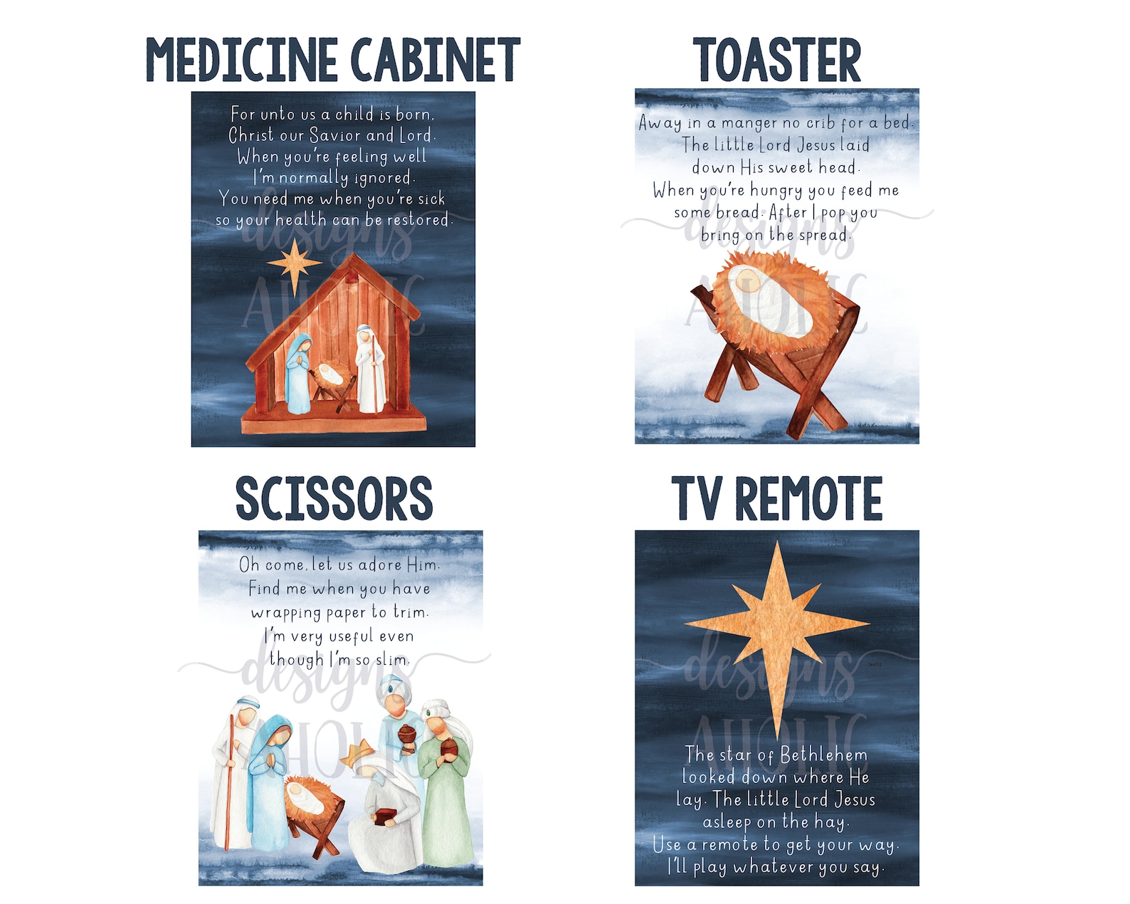 Nativity Treasure Hunt Nativity Scavenger Hunt Nativity Etsy