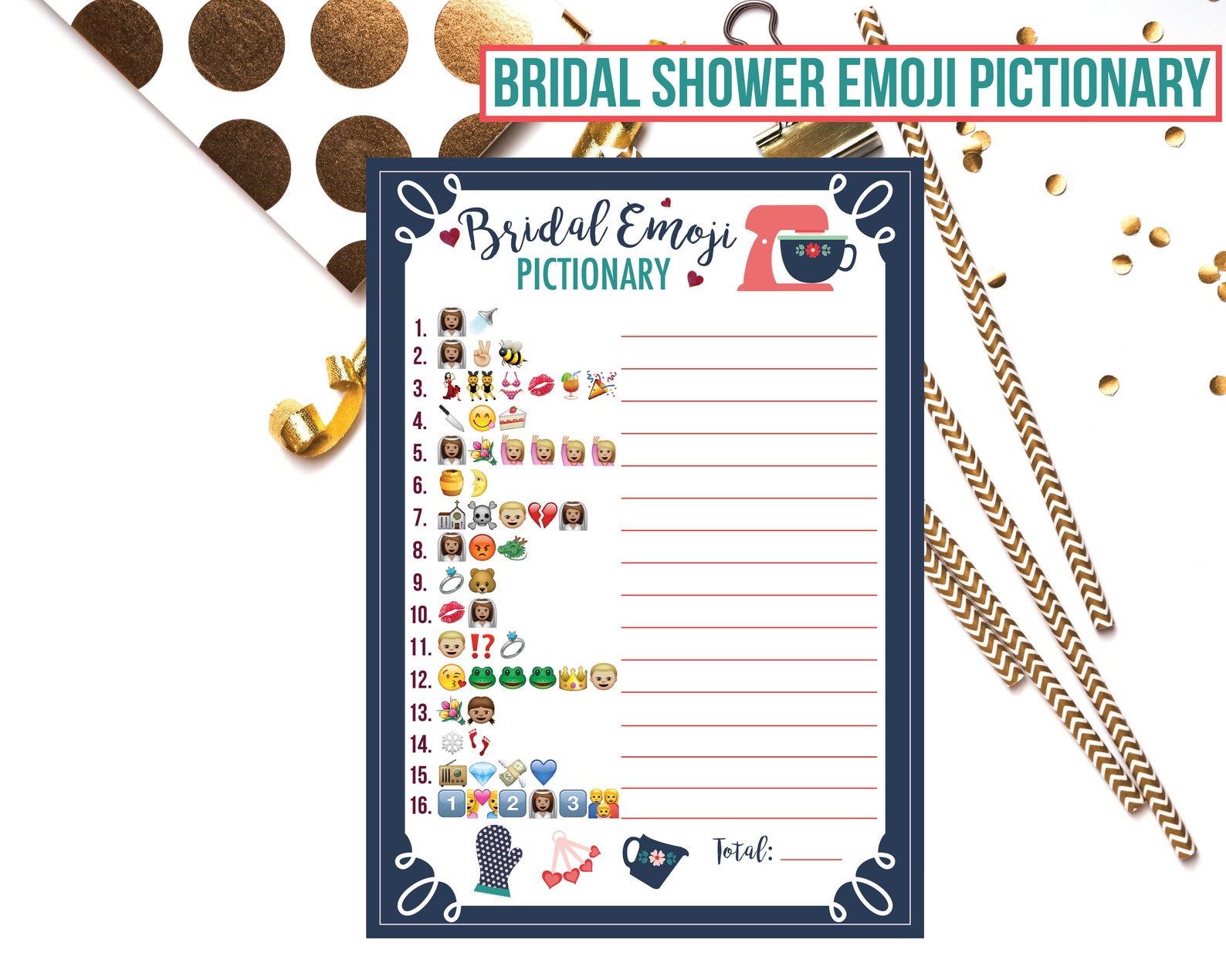 Pampered Chef Bridal Shower Party Package Printables Etsy