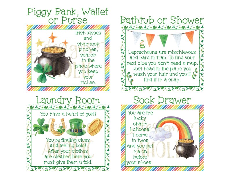 st patricks day clues