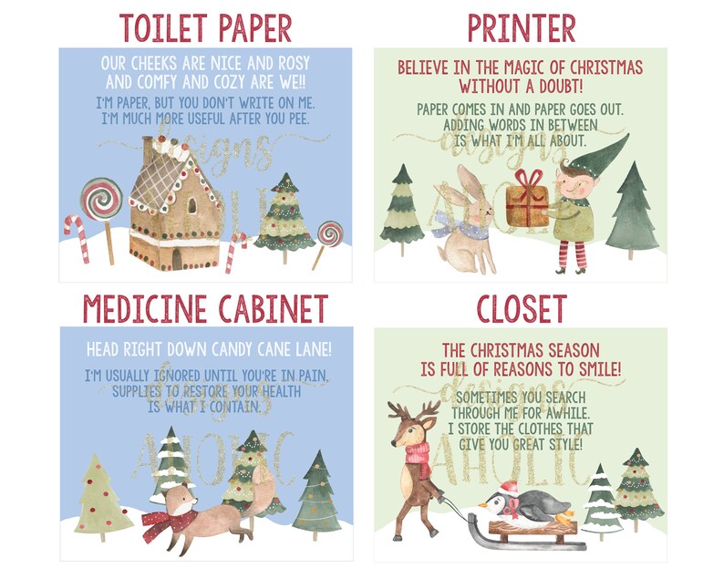NEW Indoor Christmas Treasure Hunt - Indoor Christmas Scavenger Hunt - Christmas Game - Kids Christmas Activity - Christmas Advent Activity image 5