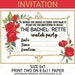 The Bachelorette TV Show Watch Party Printables Bachelorette Show ...