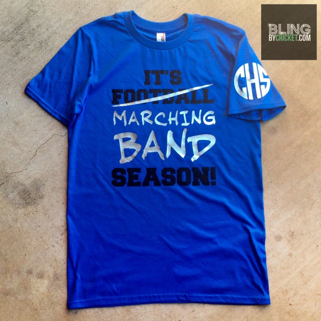It's Marching Band Season Band Shirt Marching Band Tee Etsy