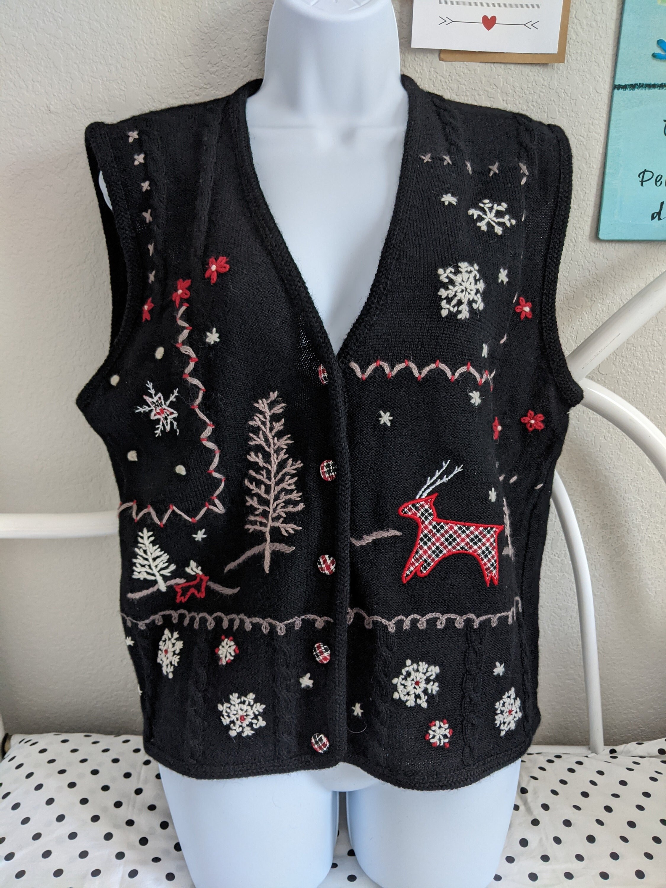 NWT 90s Cottagecore Ugly Christmas 