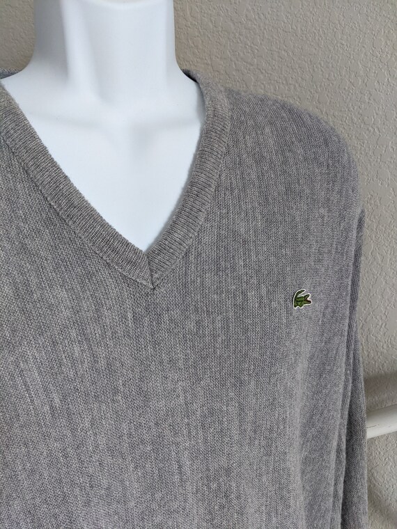 80s IZOD LACOSTE Alligator V-neck 