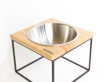 M-MOD Midcentury modern design dog bowl - Medium