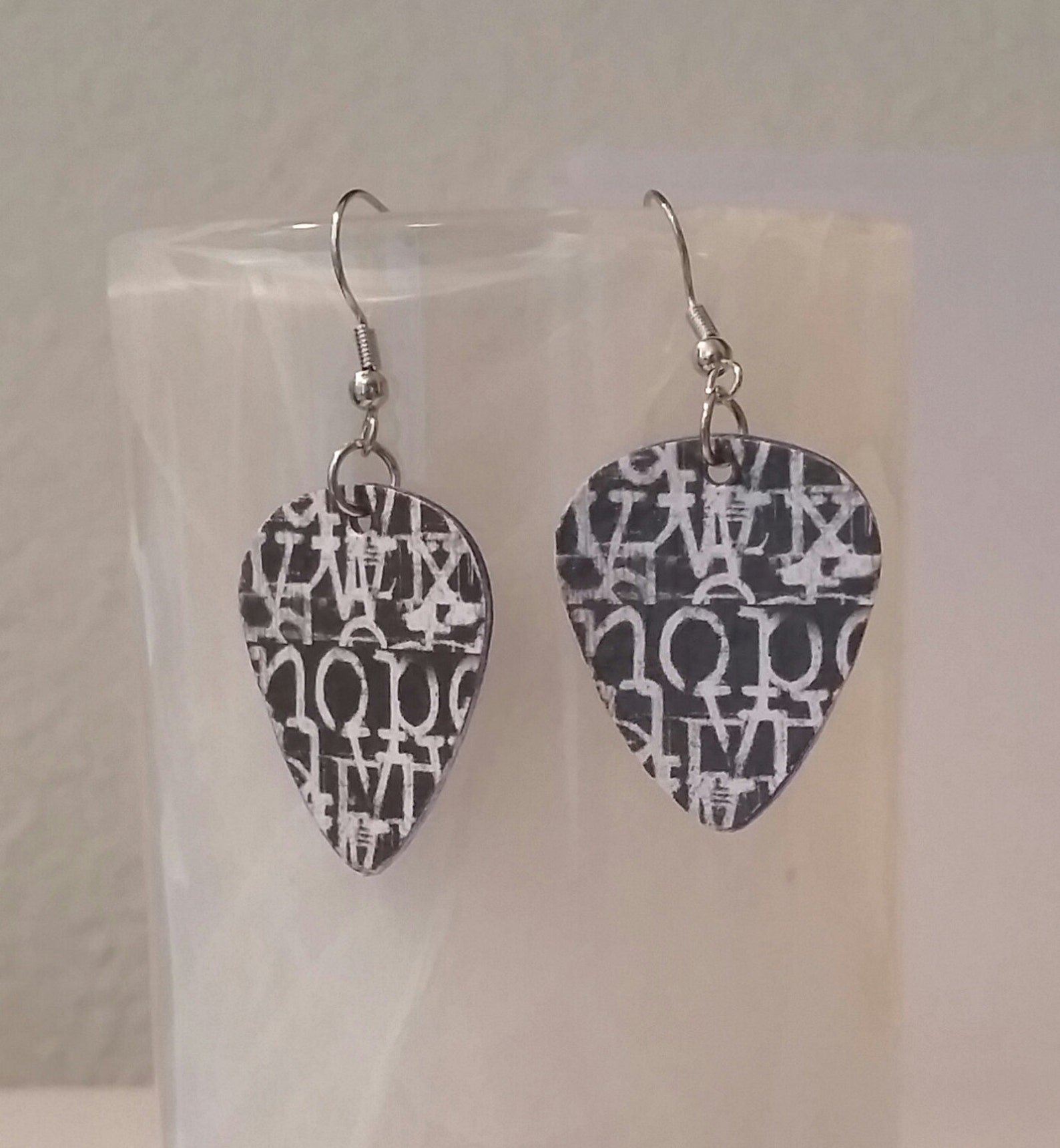 Guitar Pick Jewelry by Betsy's Jewelry Earrings Music Etsy