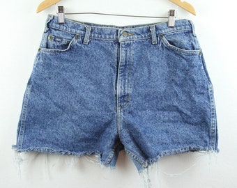 lee mom denim shorts