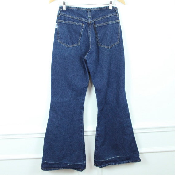 FLAW Vintage 90s Y2K Waistless Jeans Mid Rise Fla… - image 9