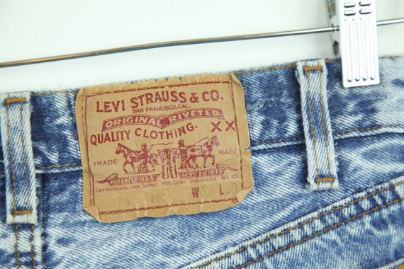 ALTERED Vintage 90s Levis 501 Jeans USA Button Fl… - image 9