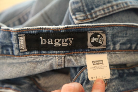 Vintage Levis Silvertab Baggy Jeans 38 x 30 Denim