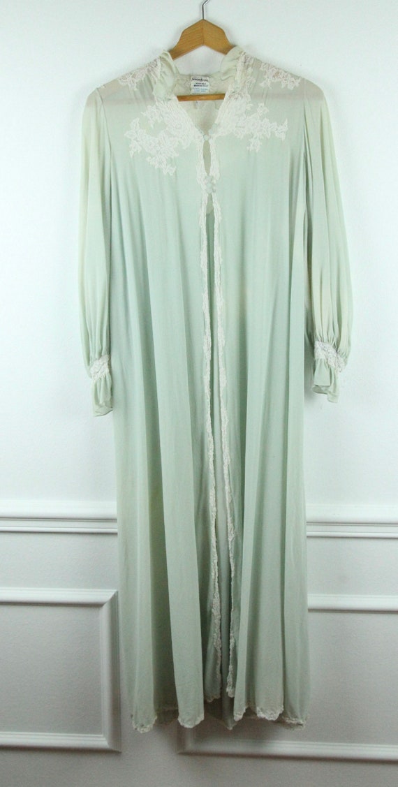 FLAWS Vintage 30s ? Neiman Marcus Italy Silk Robe
