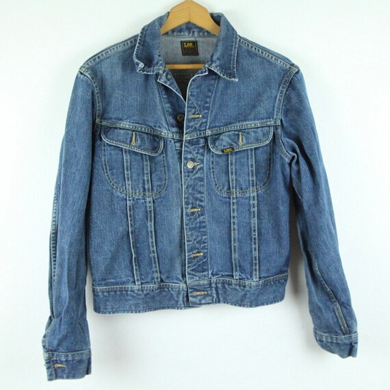 Vintage Lee Sanforized Jean Jacket Mens M 42" USA