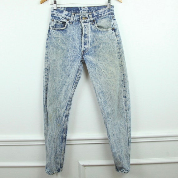 ALTERED Vintage 90s Levis 501 Jeans USA Button Fl… - image 1