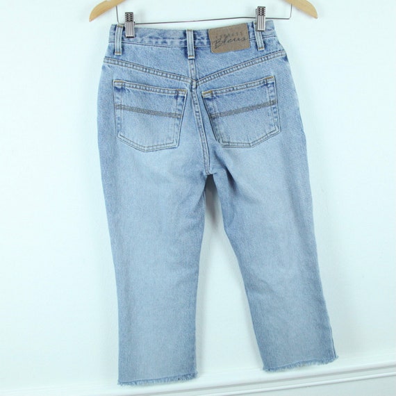 Vintage 90s Y2K Express Bleus Jeans Light Wash Mi… - image 6