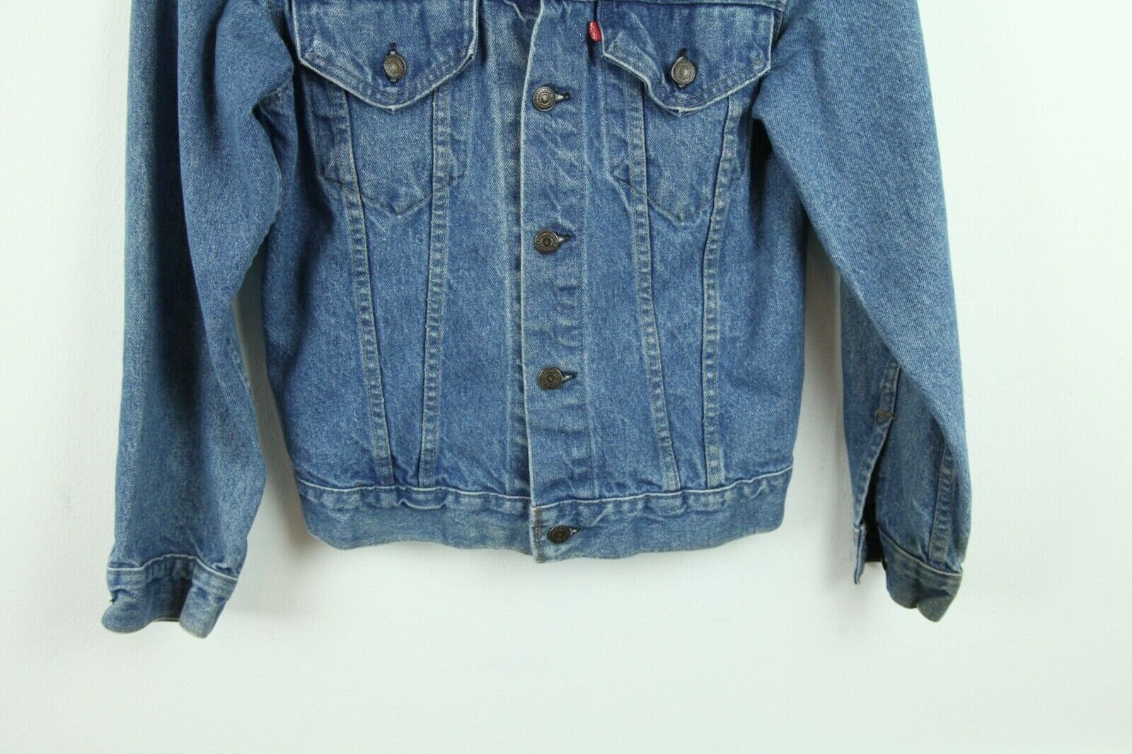 Vintage Levis 70505 0213 USA Denim Jacket 36 Chainstitch Vintage Levis 70505 0213 USA Denim Jacket 36 Chainstitch