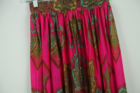 Vintage 60s Set Maxi Hostess Shorts One piece Pin… - image 8