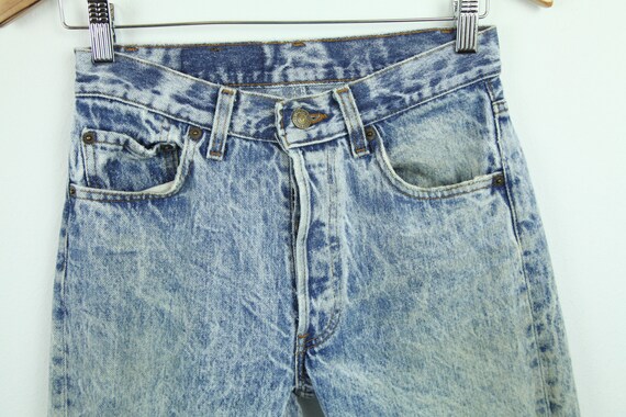 ALTERED Vintage 90s Levis 501 Jeans USA Button Fl… - image 3