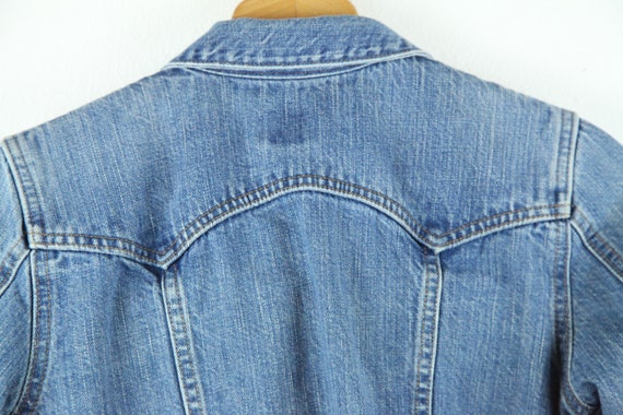 FLAW Vintage 90s Y2K Gap Womens XS Denim Jacket J… - image 7