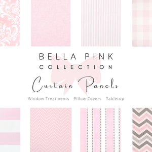 Curtains for Baby Girl Nursery, Little Girl Curtains, Toddler, Room Darkening, Blackout, Curtains Nursery, Baby Room, Pink Curtain, Drapery