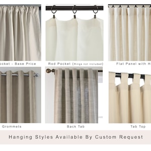 Curtain Panels, Grey, Custom Window Treatments, Drapery, Valance, 84 ...