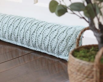 Crochet Draught Excluder Pattern: Textured Home Decor (PDF Pattern)