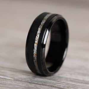 The Great White, Haizahn Ring, Hai Zahn Schmuck, Florida Schmuck, Haibone Ring, Mariner Ring, Herren Ehering, 8 mm Ring, Thorum