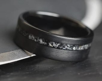 The Sistine, Church Marble Ring, Christian Ring, Christian Wedding, Men's Wedding Band, Women's Wedding Band, White Marble Ring, Thorum
