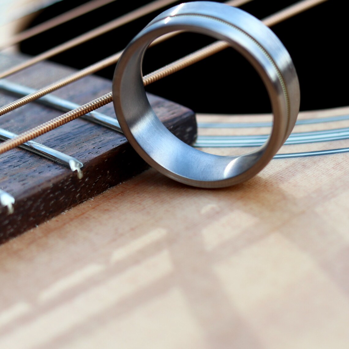 Guitar String Ring Guitar String Jewelry Guitar String Etsy