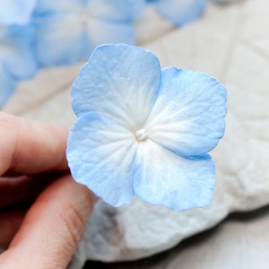 Spilla blu ortensia 1 pc Spille da sposa a fiore