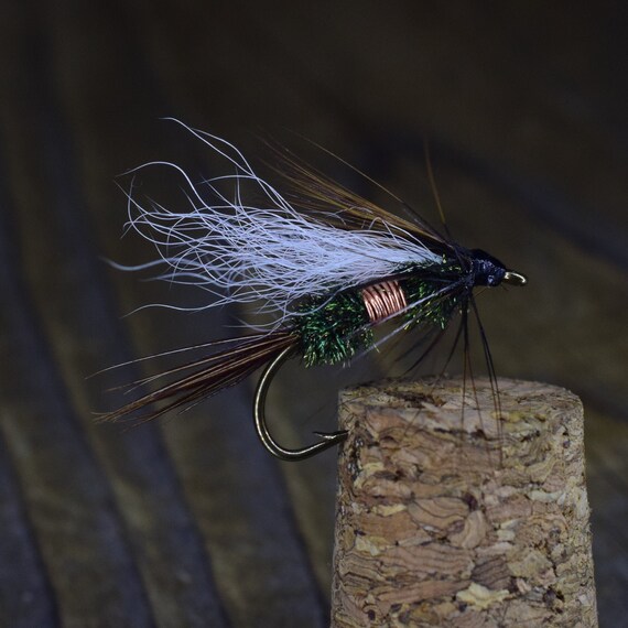 Copper Coachman Size 8 Wet Fly Trout Flies Fly Tying Fly Etsy