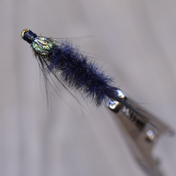 12 BLACK PENNELL Wet Fly Fishing Trout Flies various options by Dragonflies