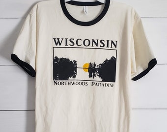 Wisconsin Vintage Camp Shirt