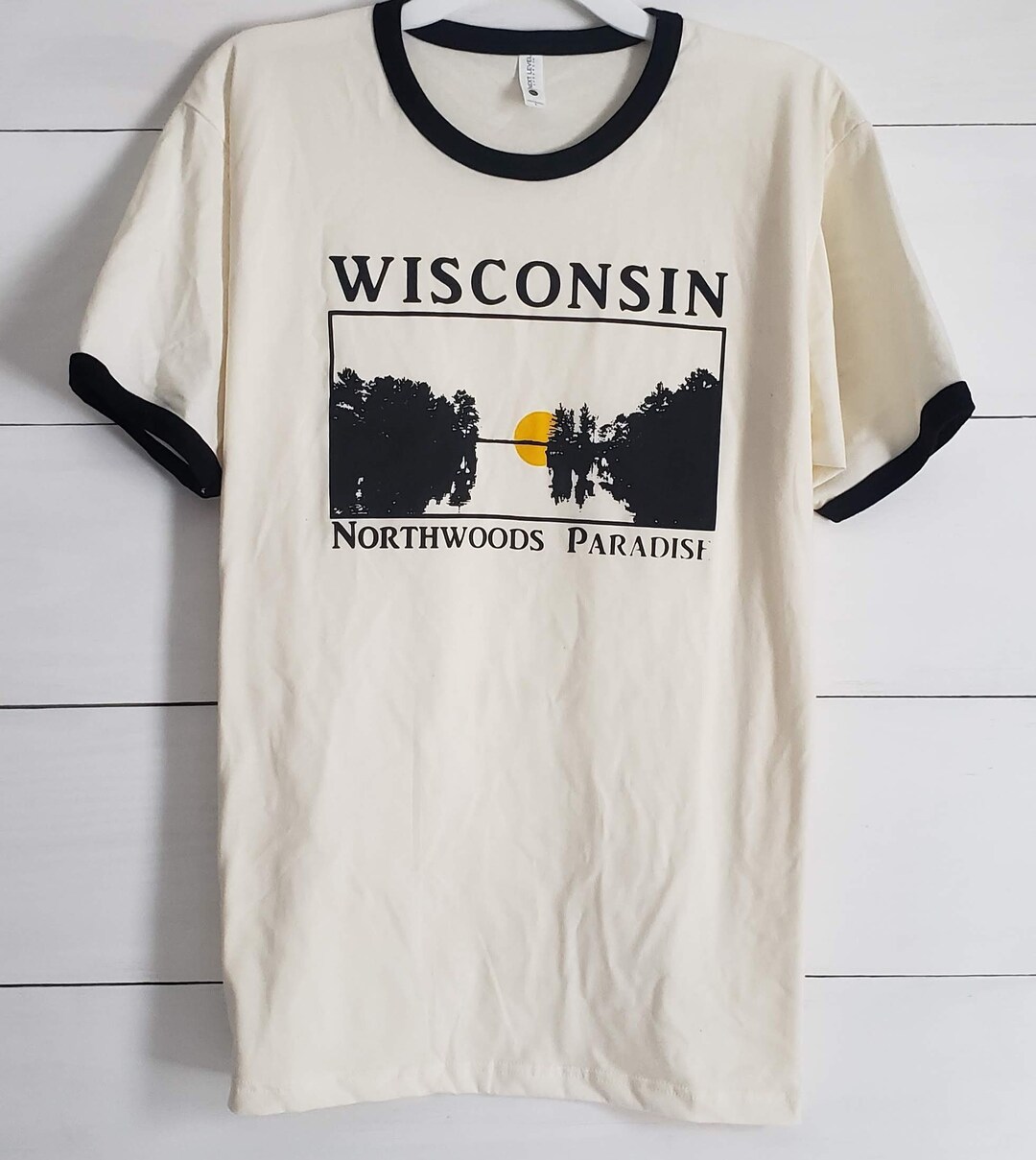 Wisconsin Vintage Camp Shirt Etsy