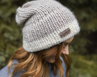 Double Brim Beanie || Double Brim Toque || Winter Hat || Thick Hat