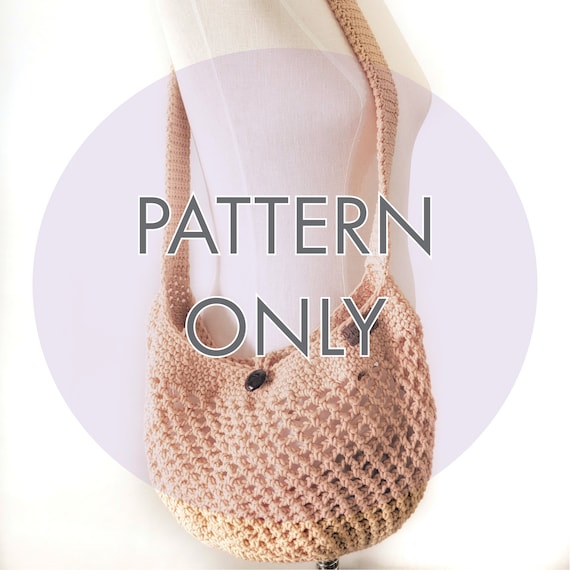 Crochet Project Bag + Yarn Basket Easy DIY Tutorial