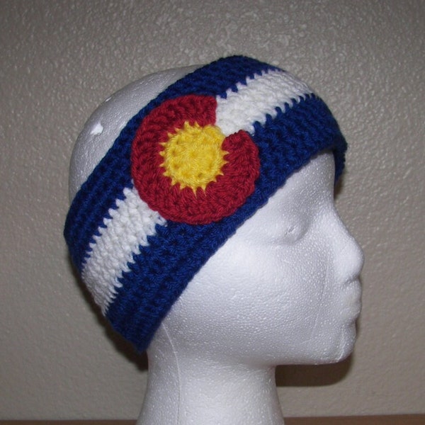 Colorado Flag Headband Earwarmer