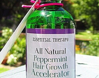 Essential Therapy Peppermint Hair Growth Accelerator, Tea Tree Oil, Castor Coconut (2 fl oz)