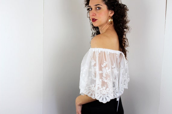 off the shoulder cape