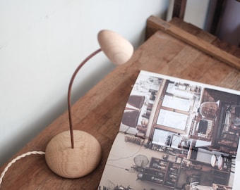 The Touch |table lamp night light wood craft