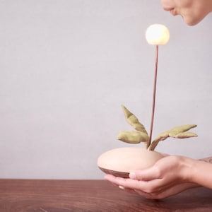 The Dandelion Interactive Lighting Wood Lighting Night Light image 2