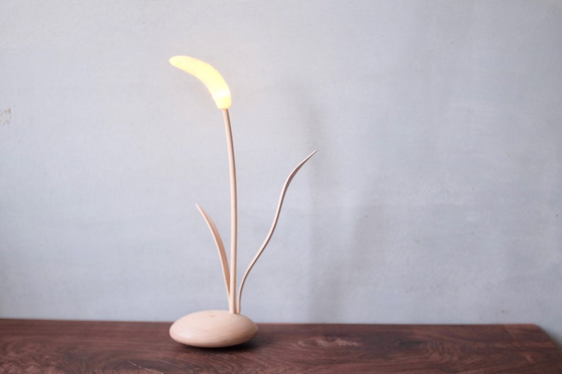 The Waving Foxtail Night Light wood craft morning breeze