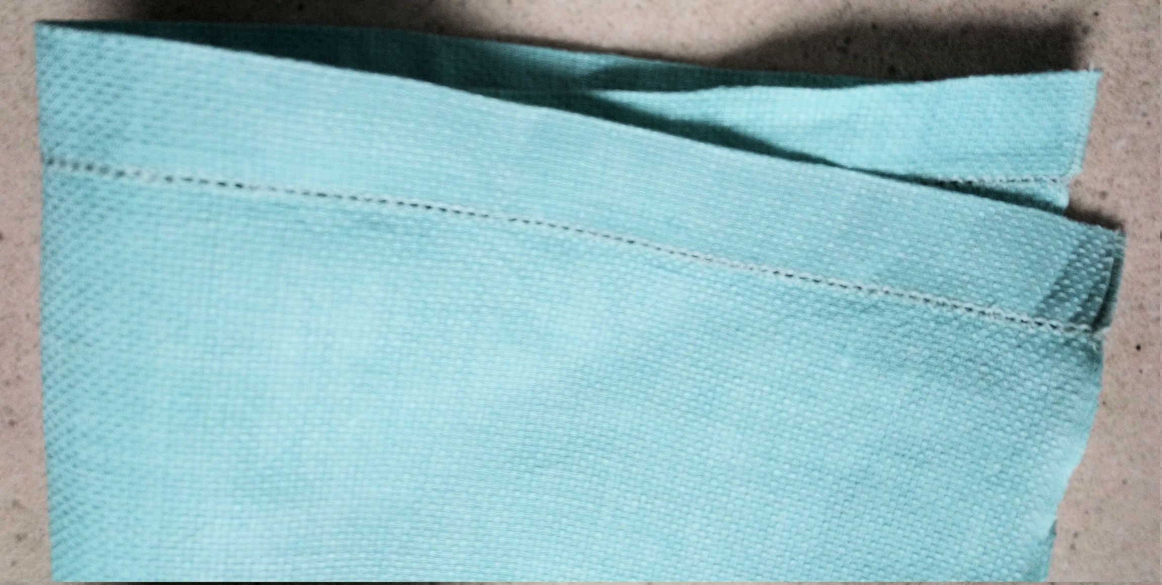 Linen Hand Towel pale mint green huckaback weave vintage Etsy