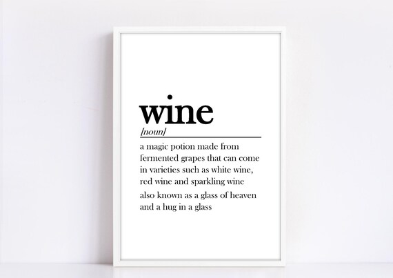 Wine Definition Dictionary Funny Humour Quote Print Bedroom - Etsy New Zealand Wine Definition Dictionary Funny Humour Quote Print Bedroom - Etsy New Zealand