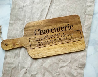Charcuterie board, gift for a cheese lover, girlfriend gift, wedding gift