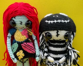 Patchwork and Skeleton Doll (dolls sold separately)