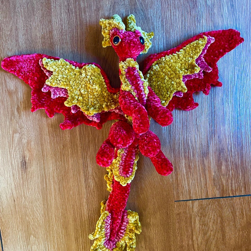 Shellfire Plush Wings of Fire Plushies - Etsy