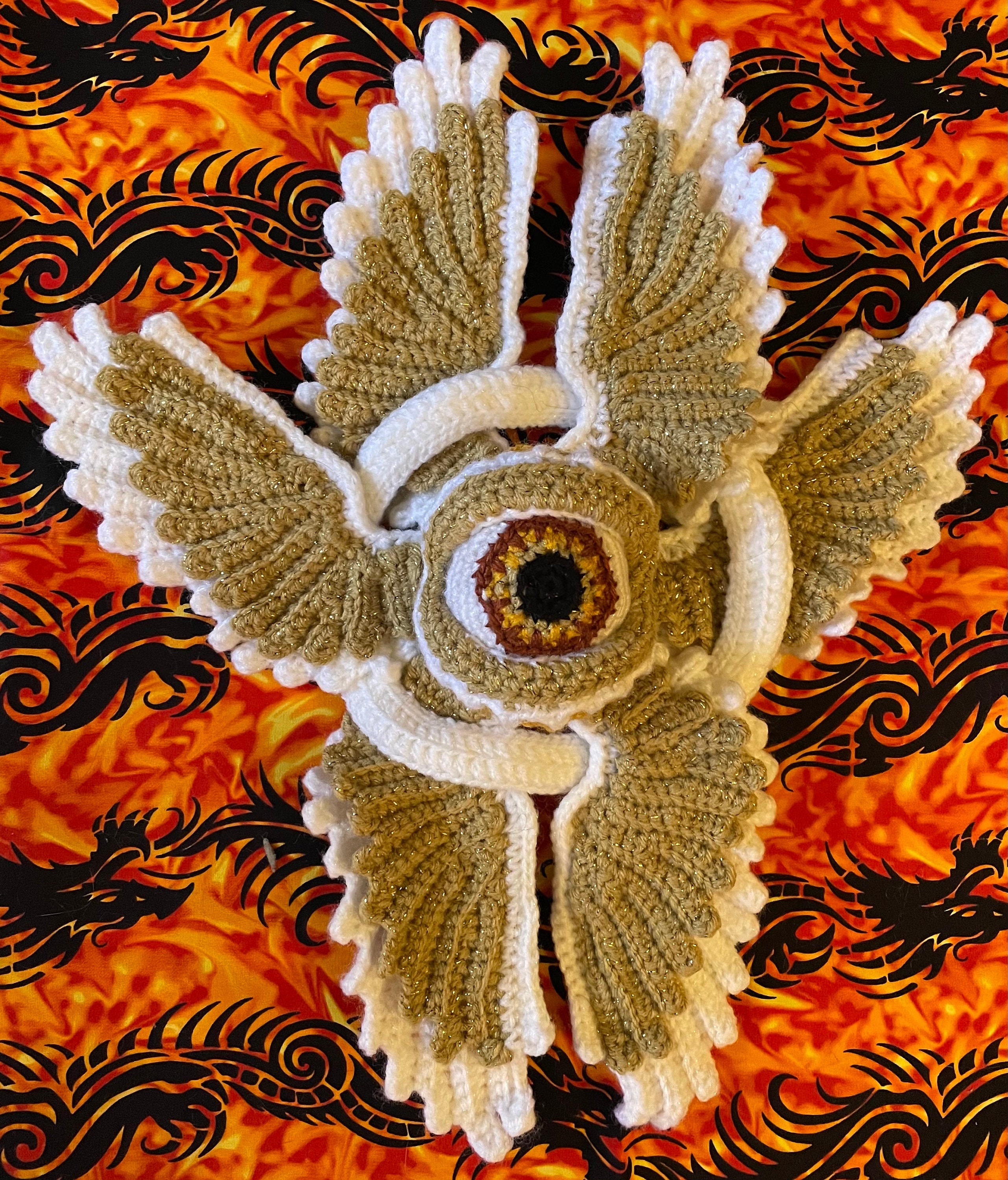 Ringed Biblical Seraphim (pm for Color Selections) - Etsy