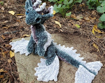 Large, Snuggly Water Elemental Dragon